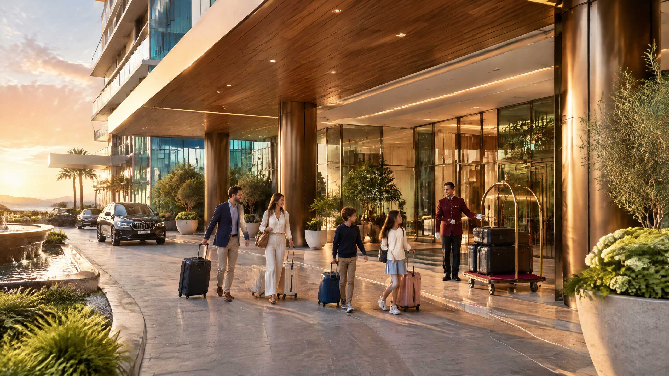 Turkuaz Otel giriş